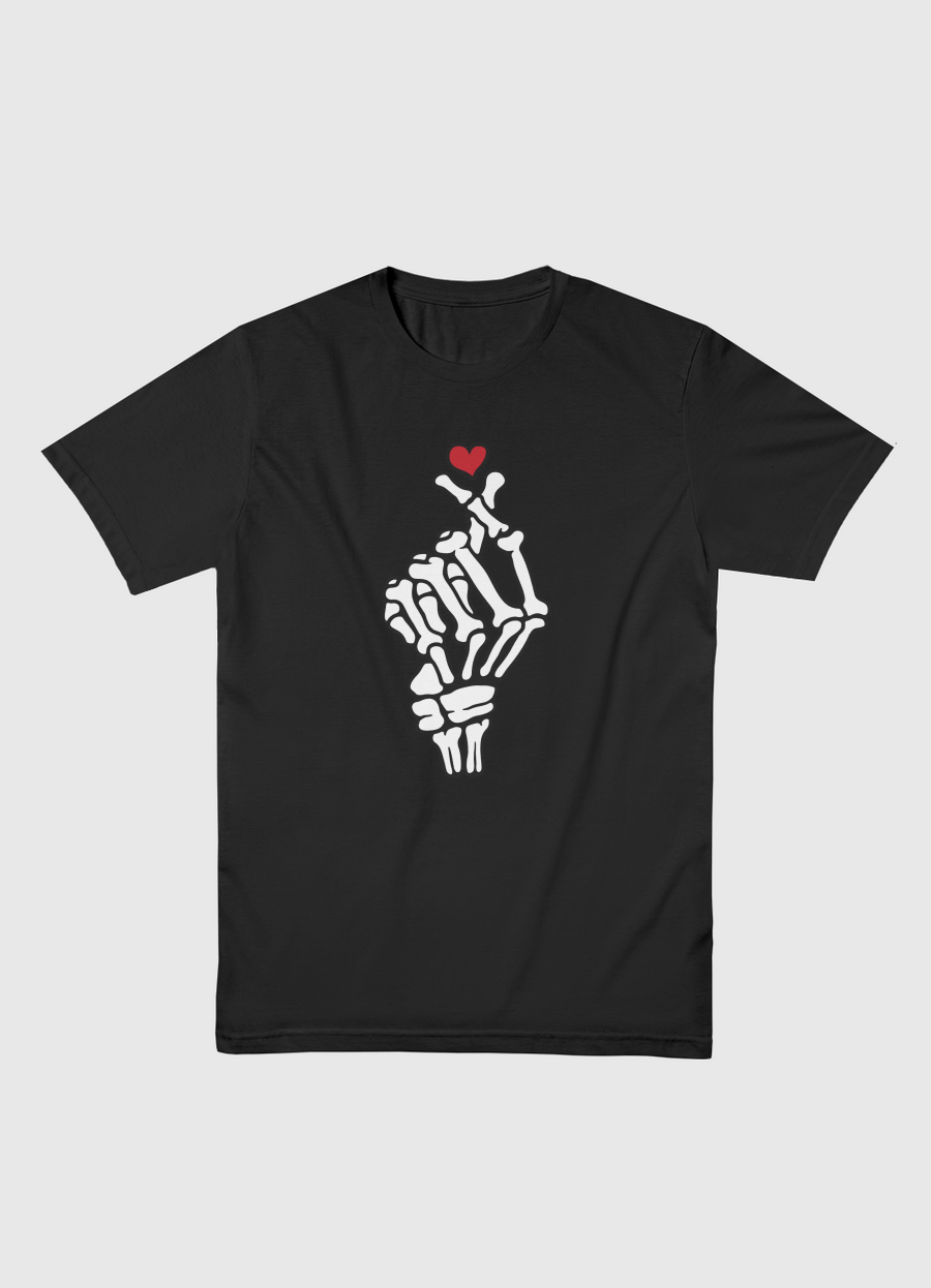 Skeleton Heart Hand
