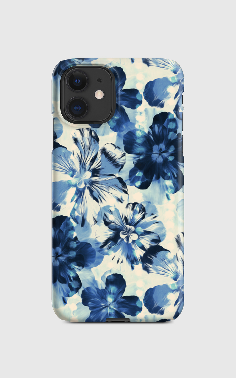 Oversized Indigo Floral