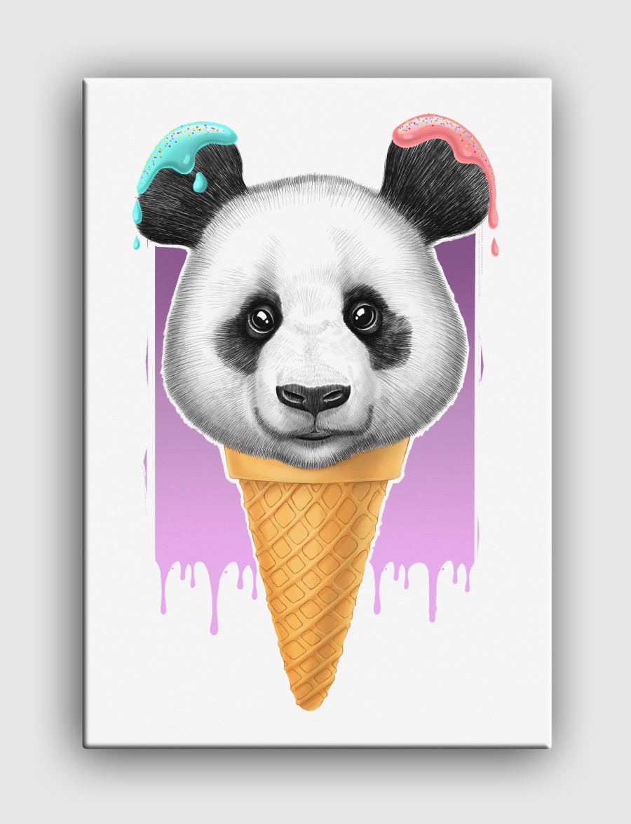 Panda ice cream