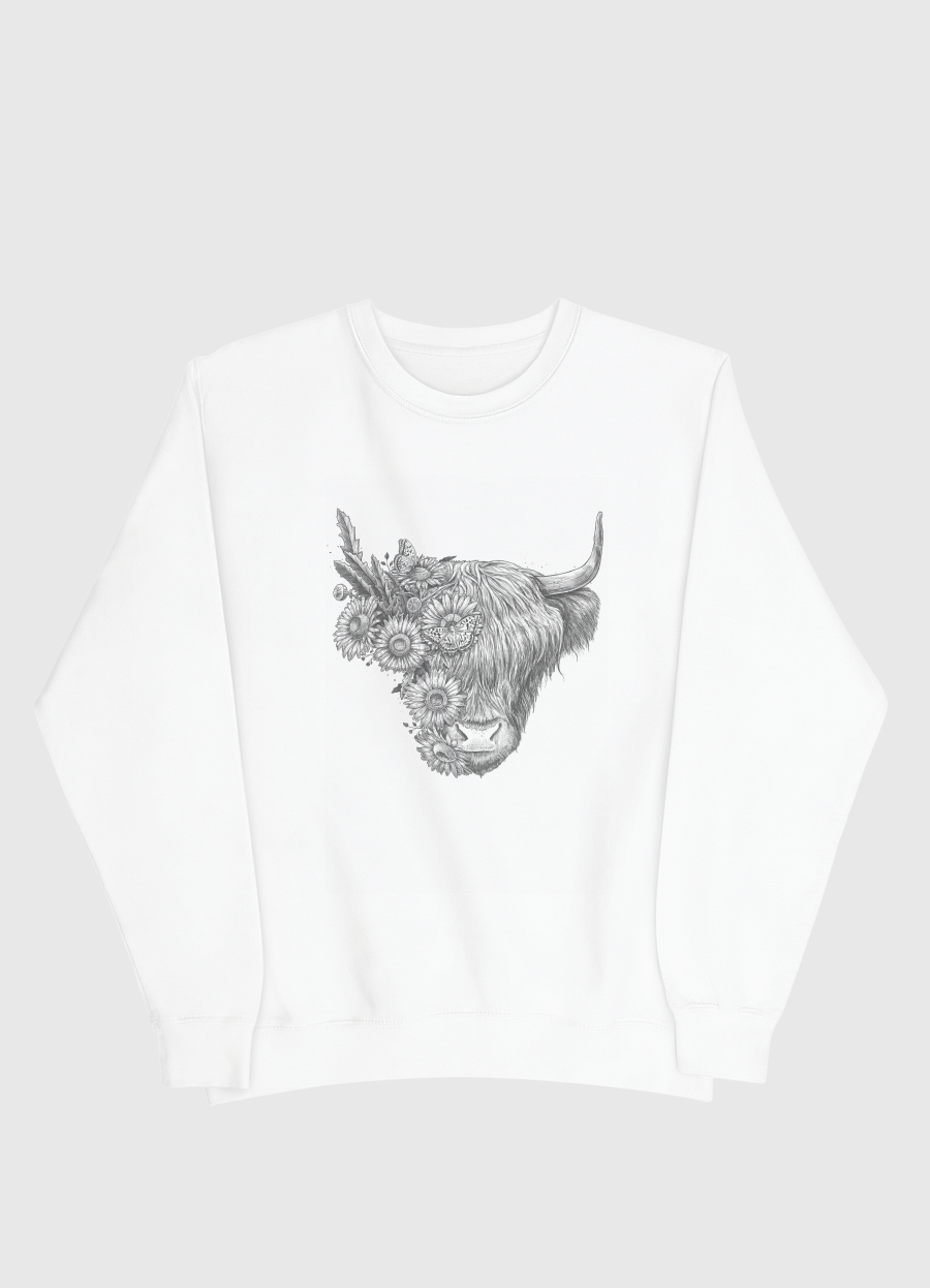 Floral bull