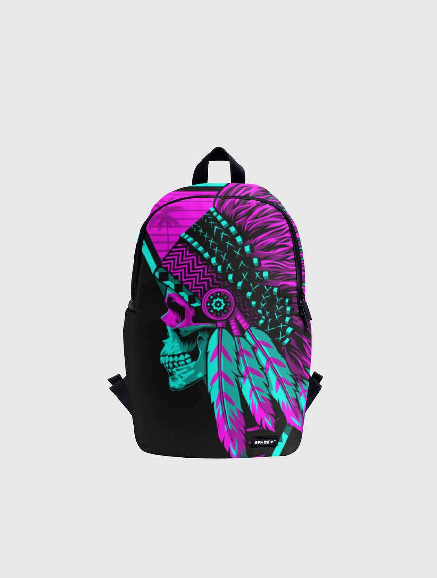 Retro Indian Skull