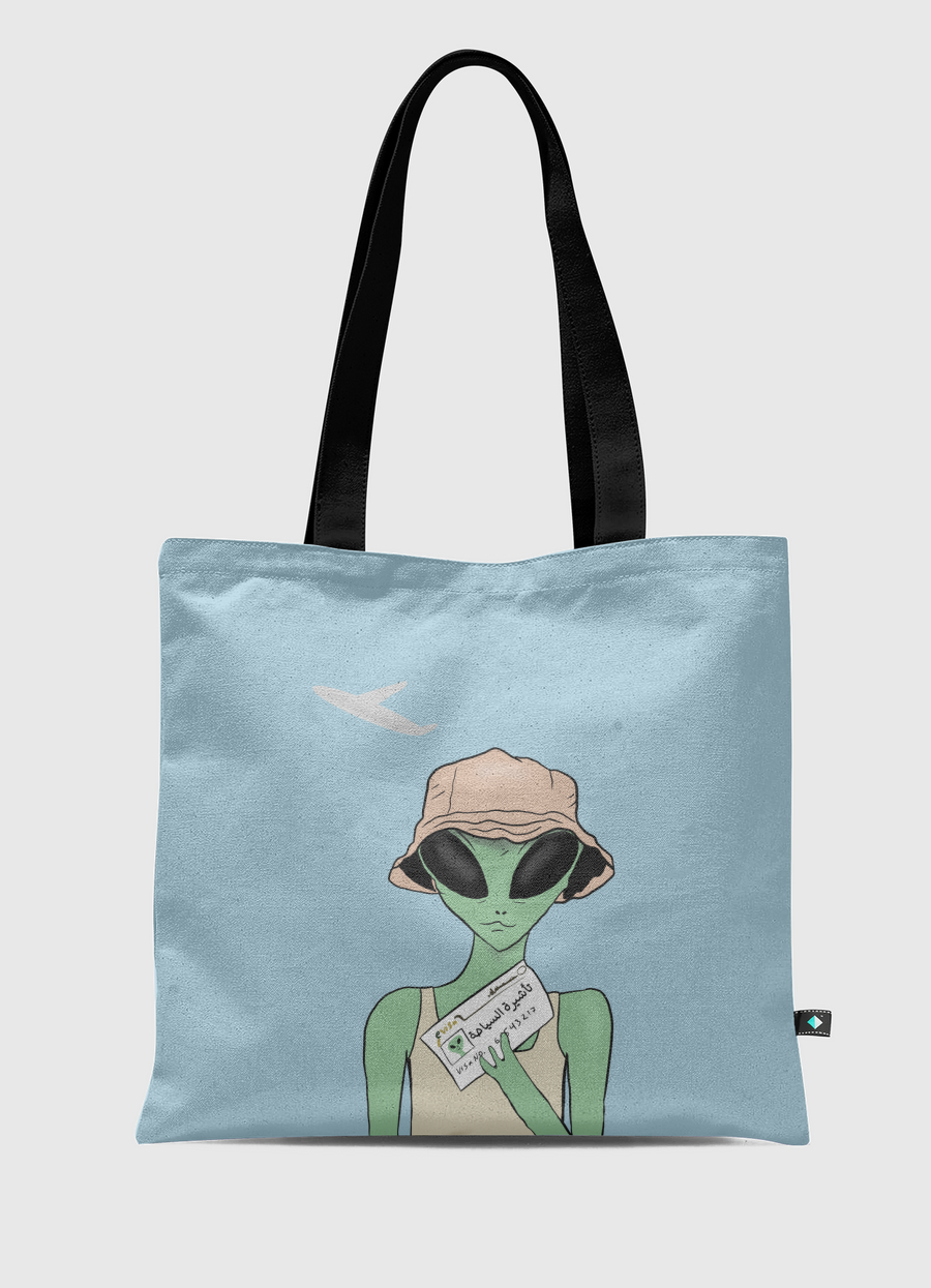 Alien tourist