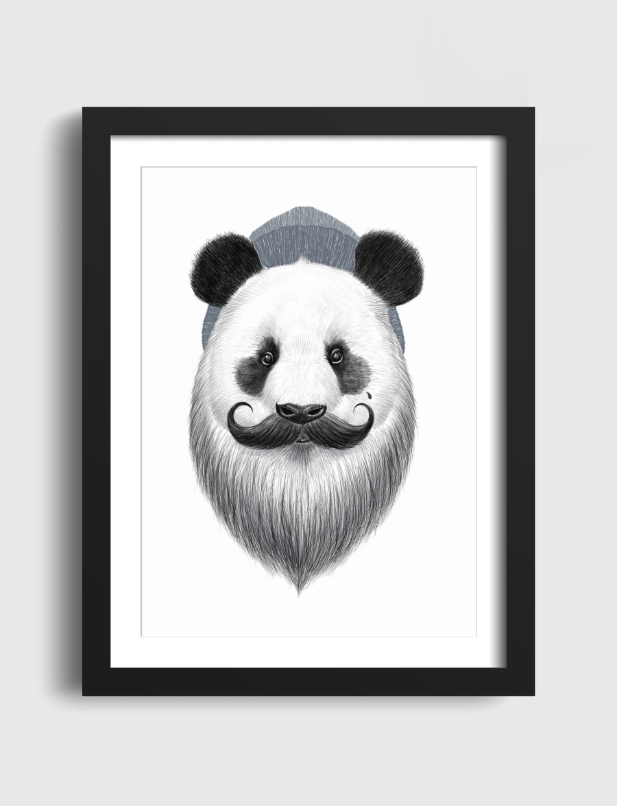 Bearded panda