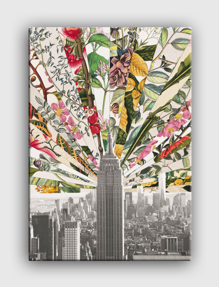 Vintage Blooming New York