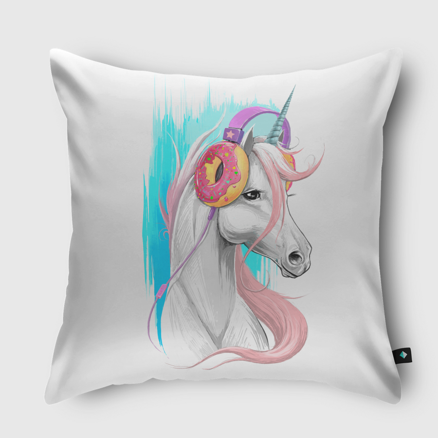 Unicorn in the headphones 