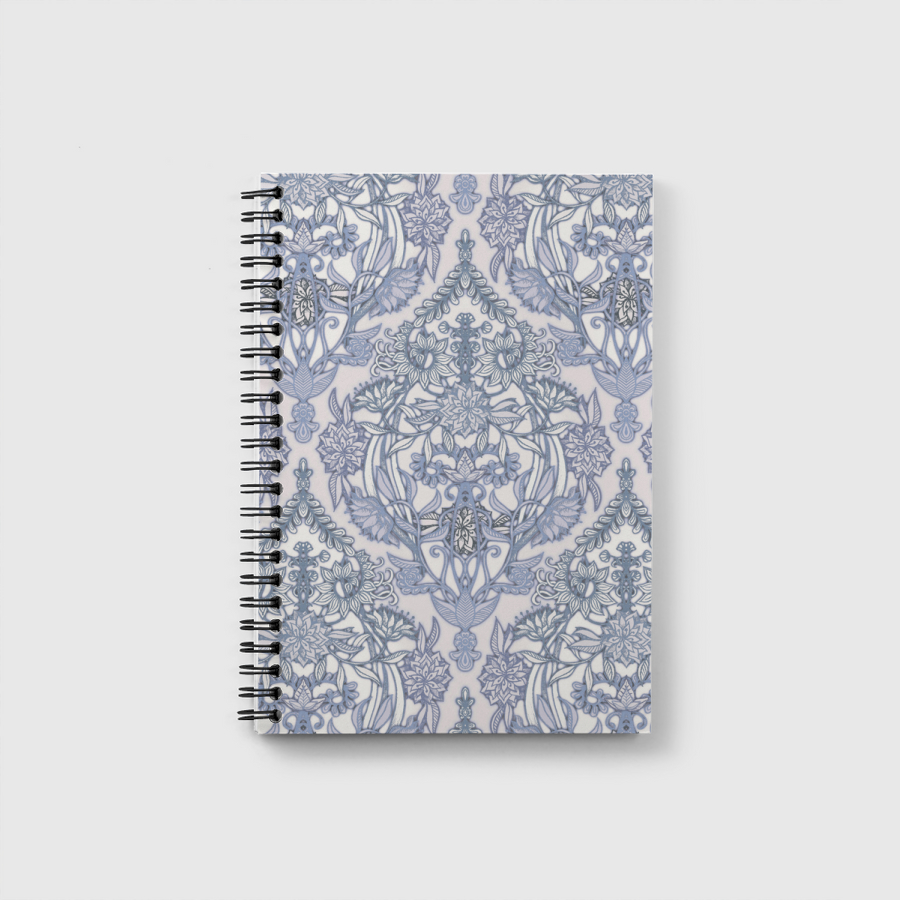 Lilac + Grey Botanical