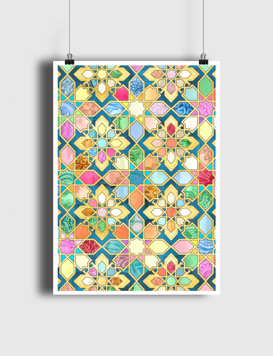 Jewel Colored Tiles
