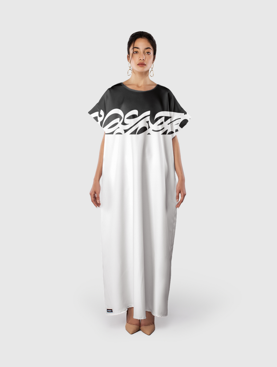 Black X white