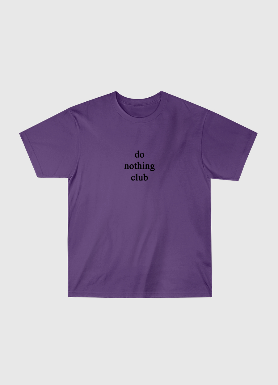 Do nothing club