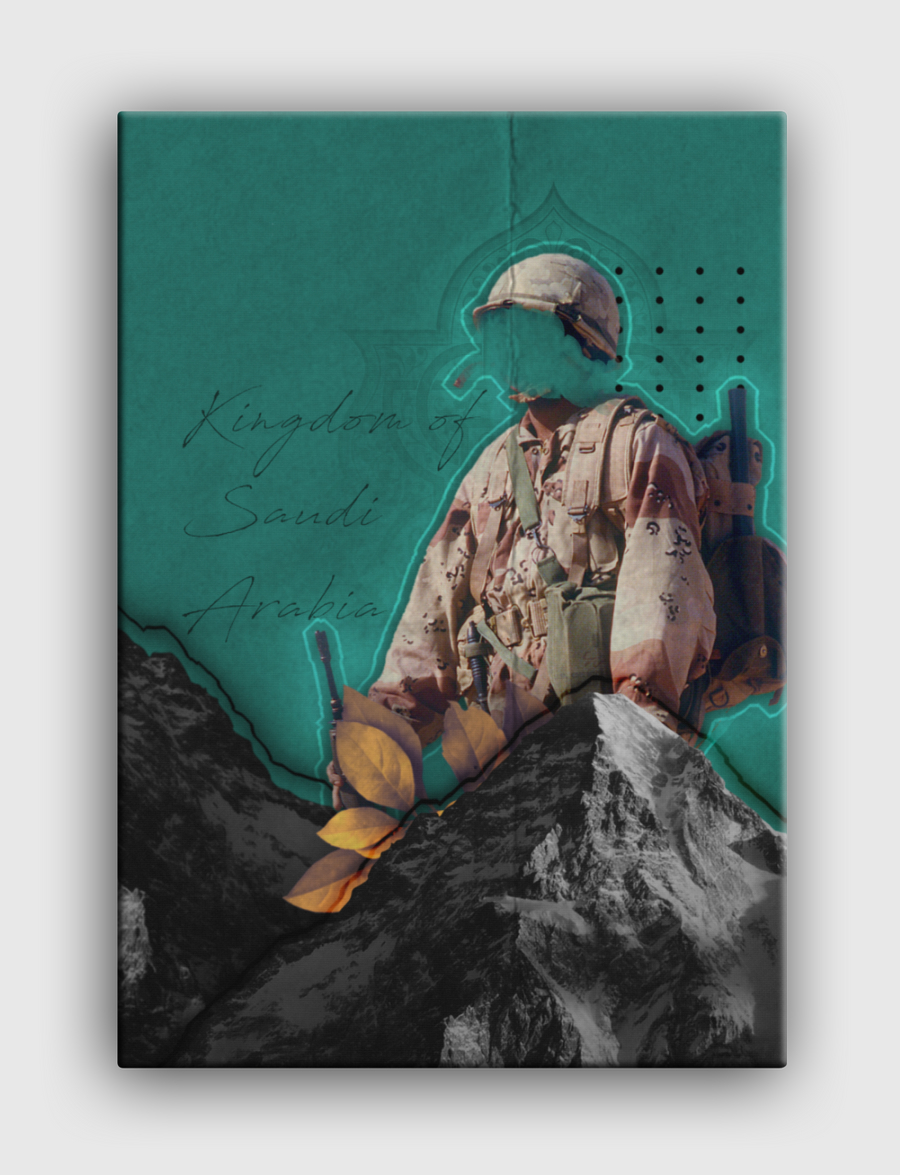 SAUDI SOLDIER .