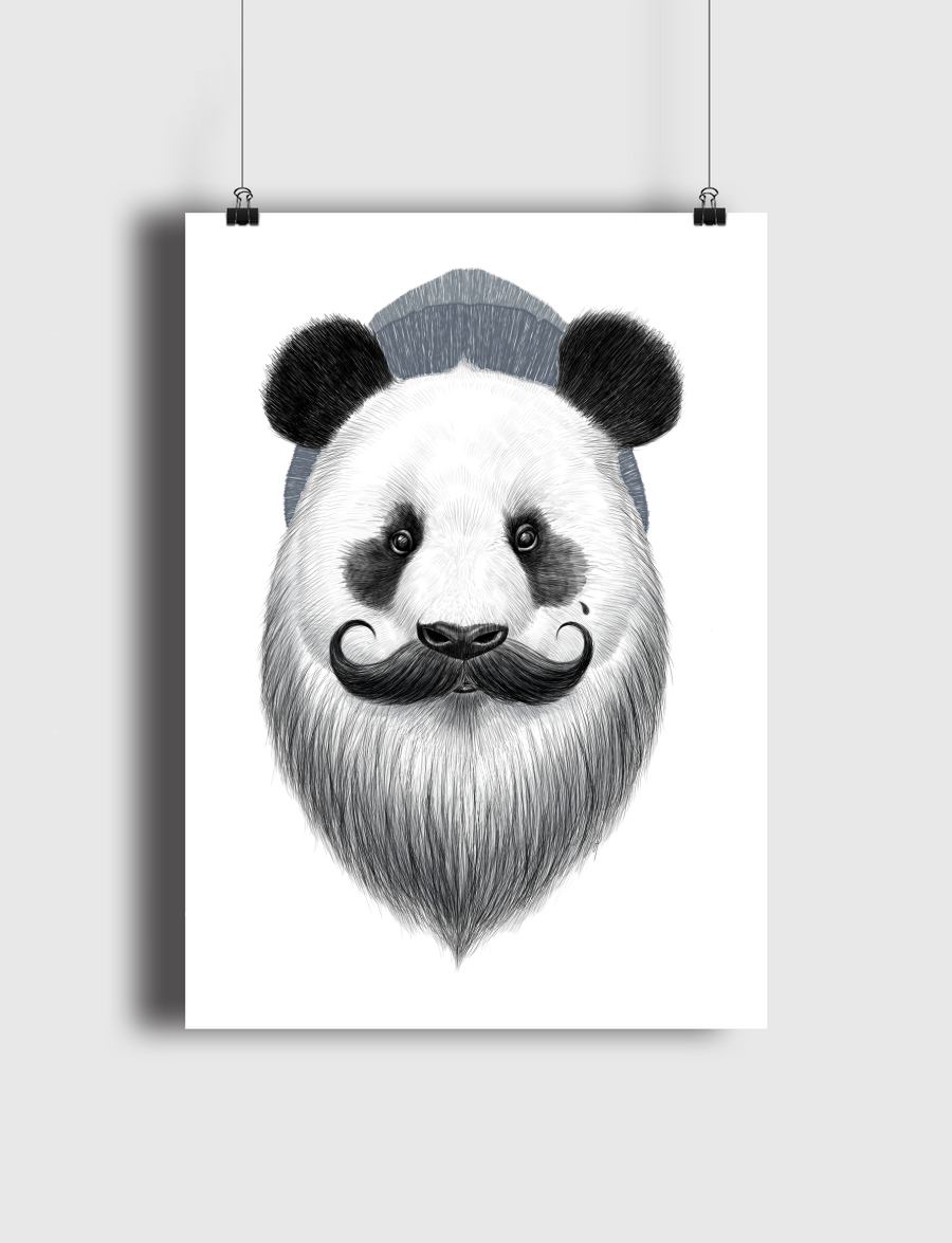 Bearded panda