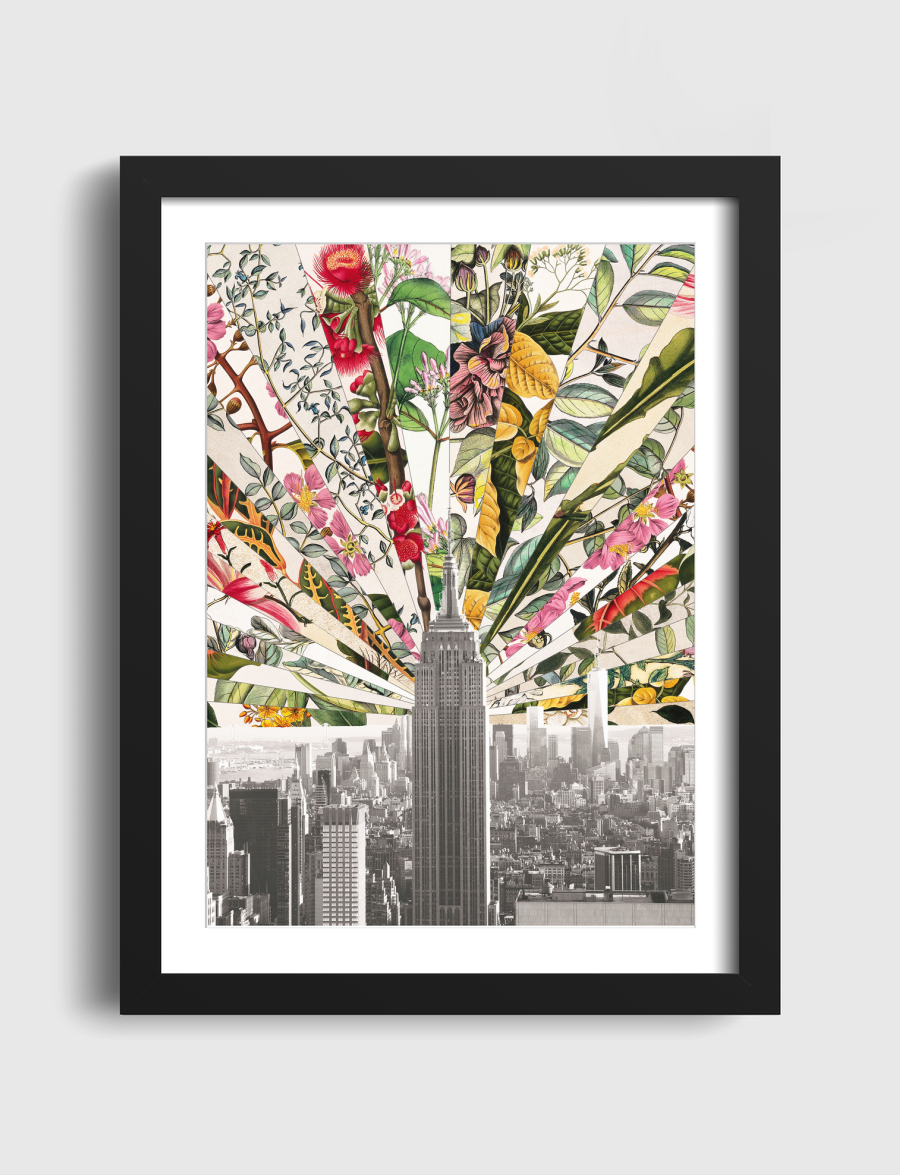 Vintage Blooming New York