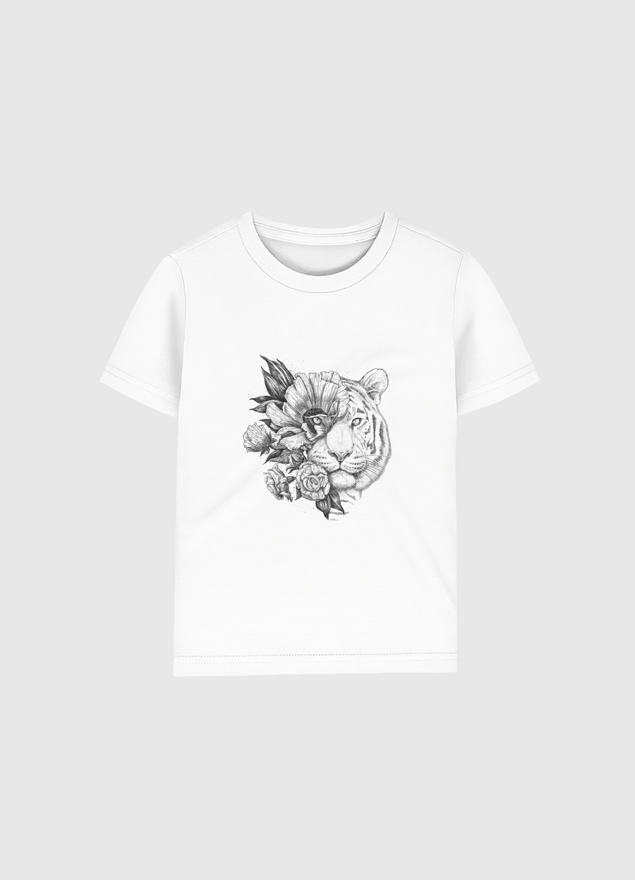 Floral tiger