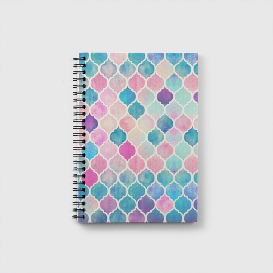 Pastel Watercolor Moroccan