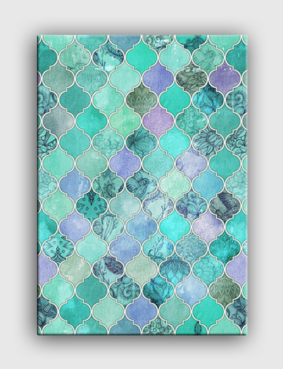 Mint Green Moroccan Tiles