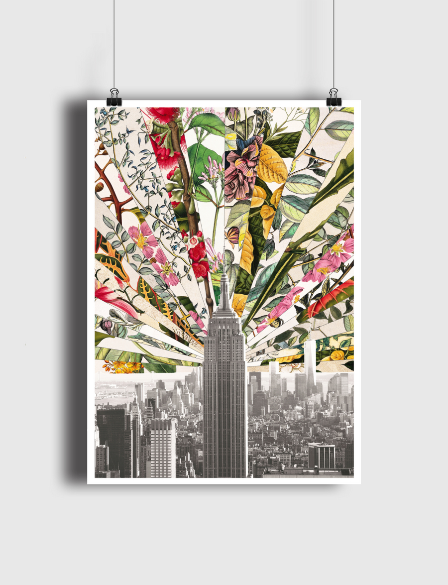 Vintage Blooming New York