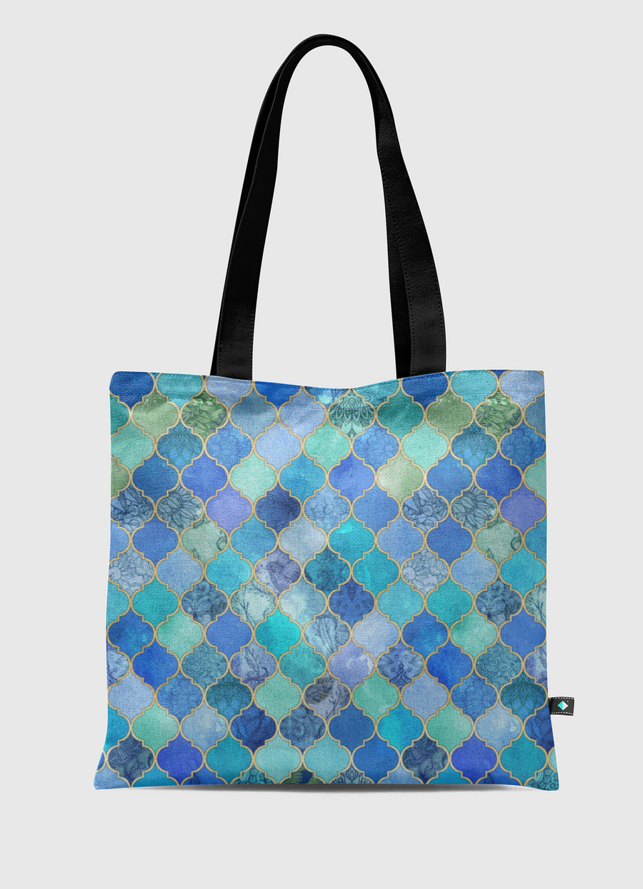 Cobalt Blue Moroccan Tiles