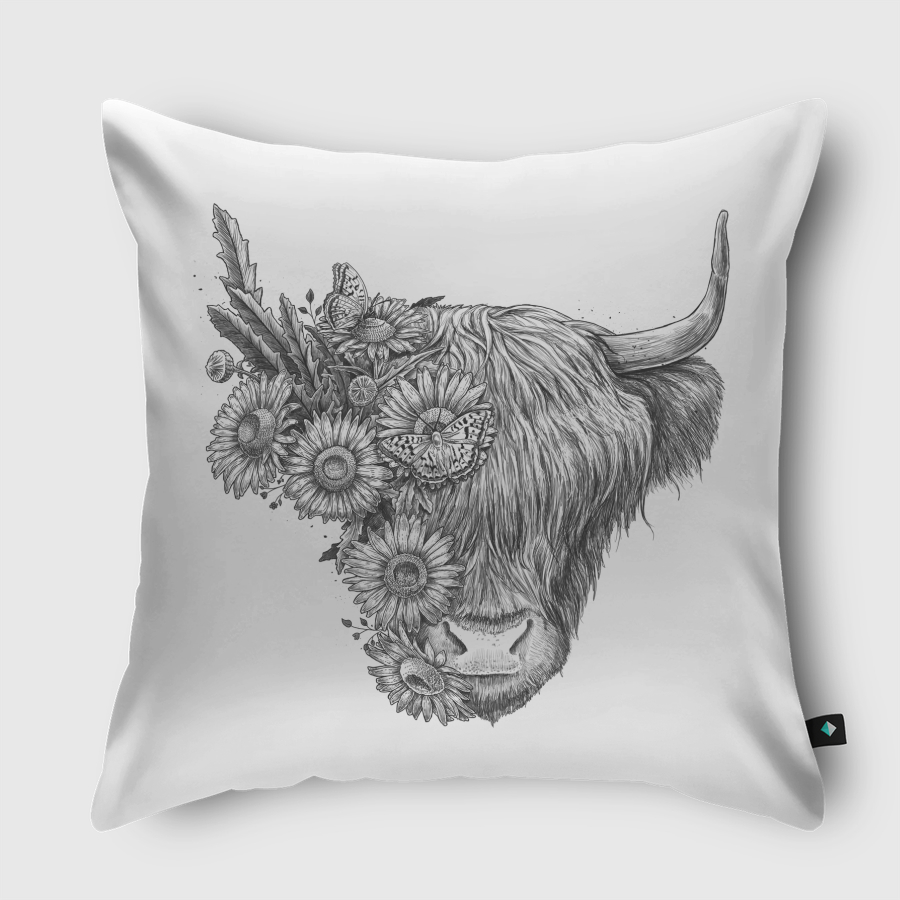 Floral bull
