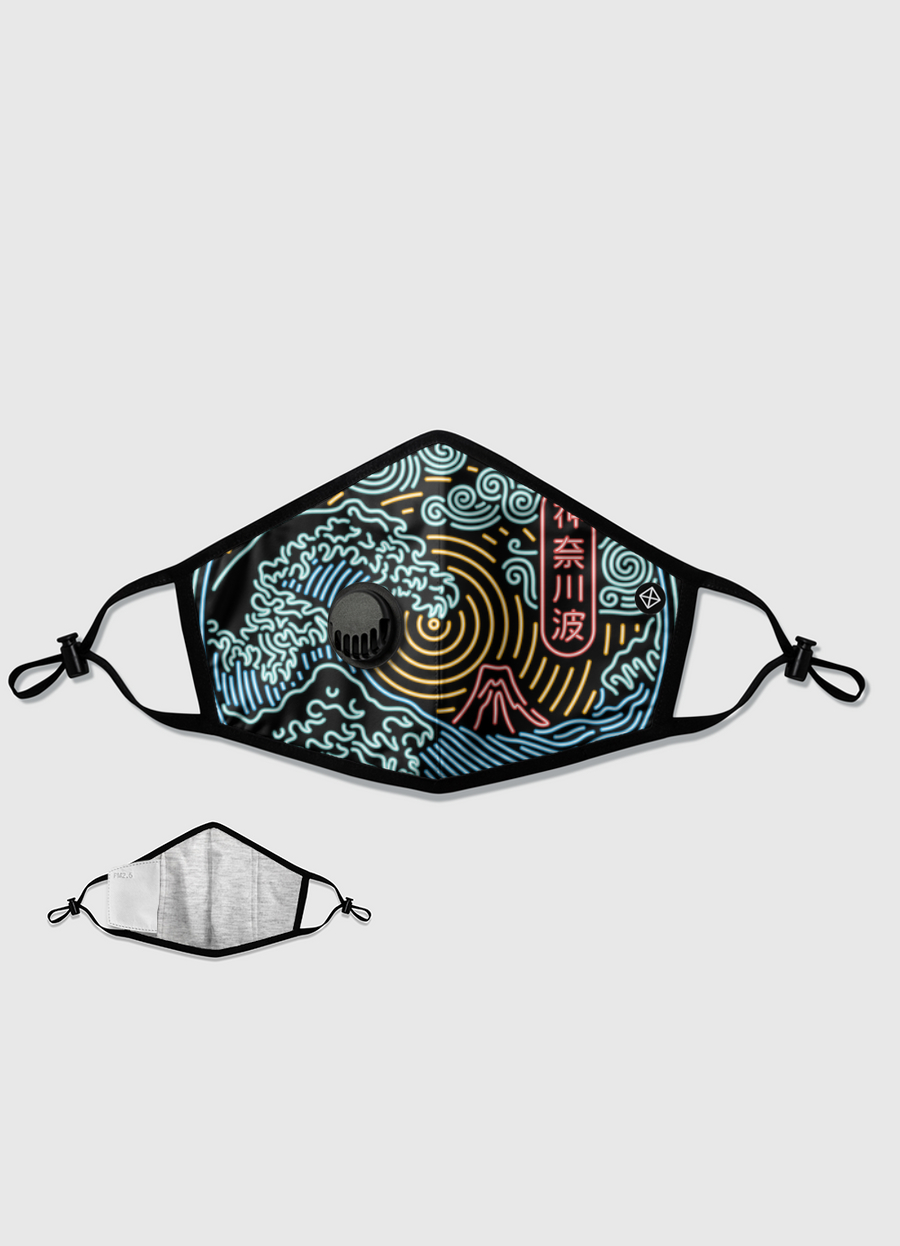 Neon Kanagawa Wave
