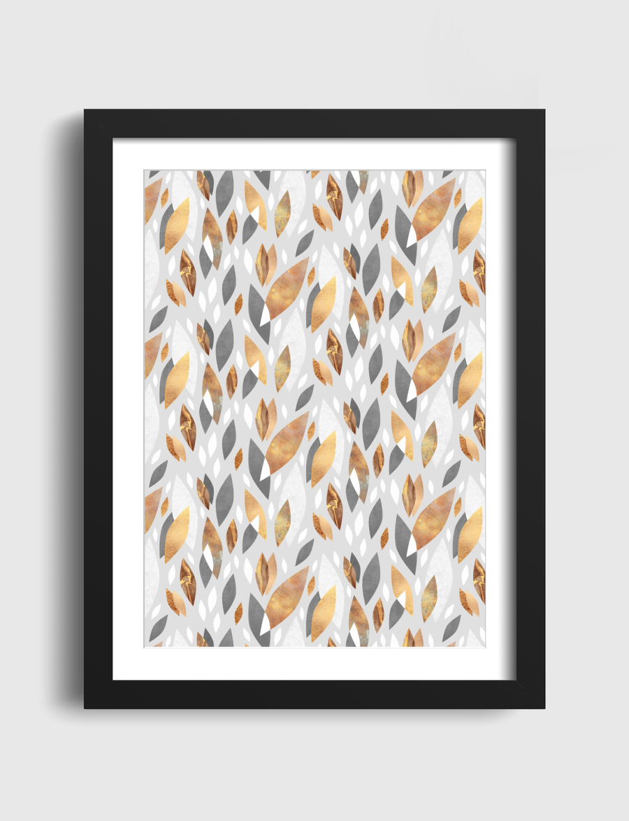 Falling Gold Leaves