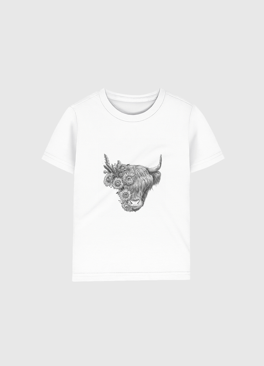Floral bull
