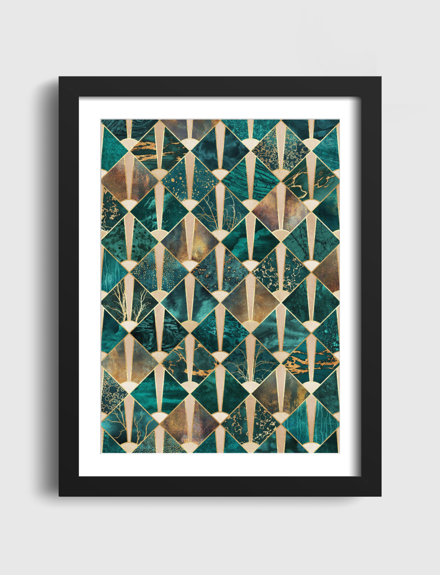 Art Deco Tiles - Ocean