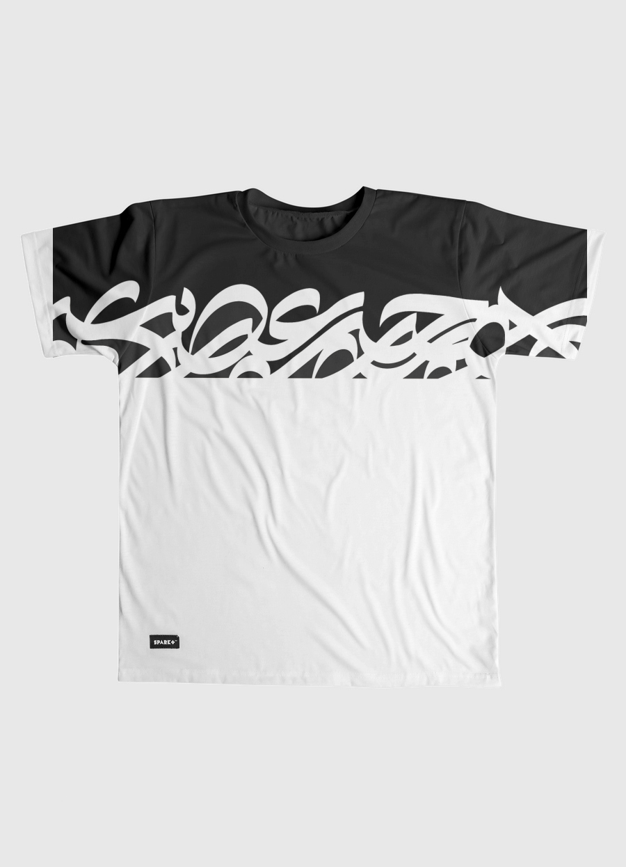 Black X white