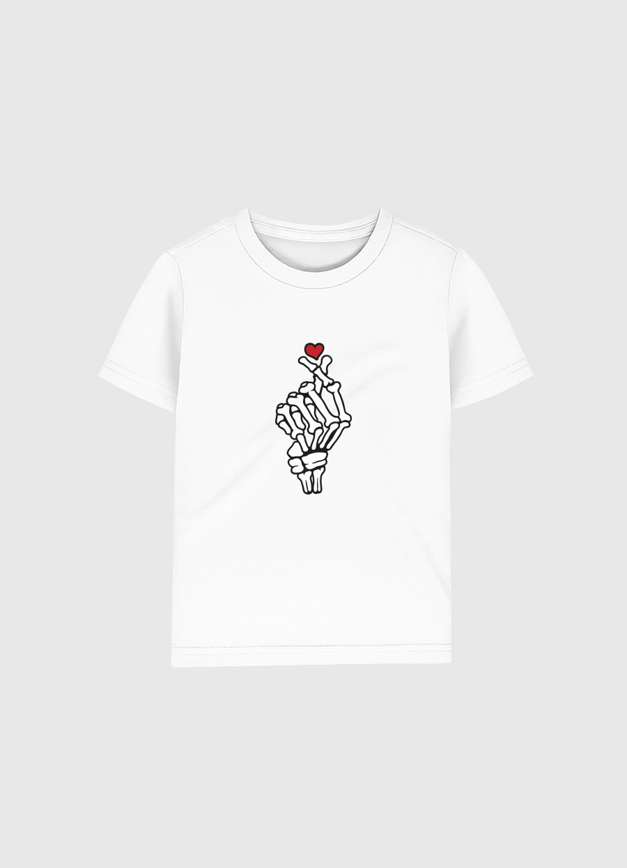 Skeleton Heart Hand