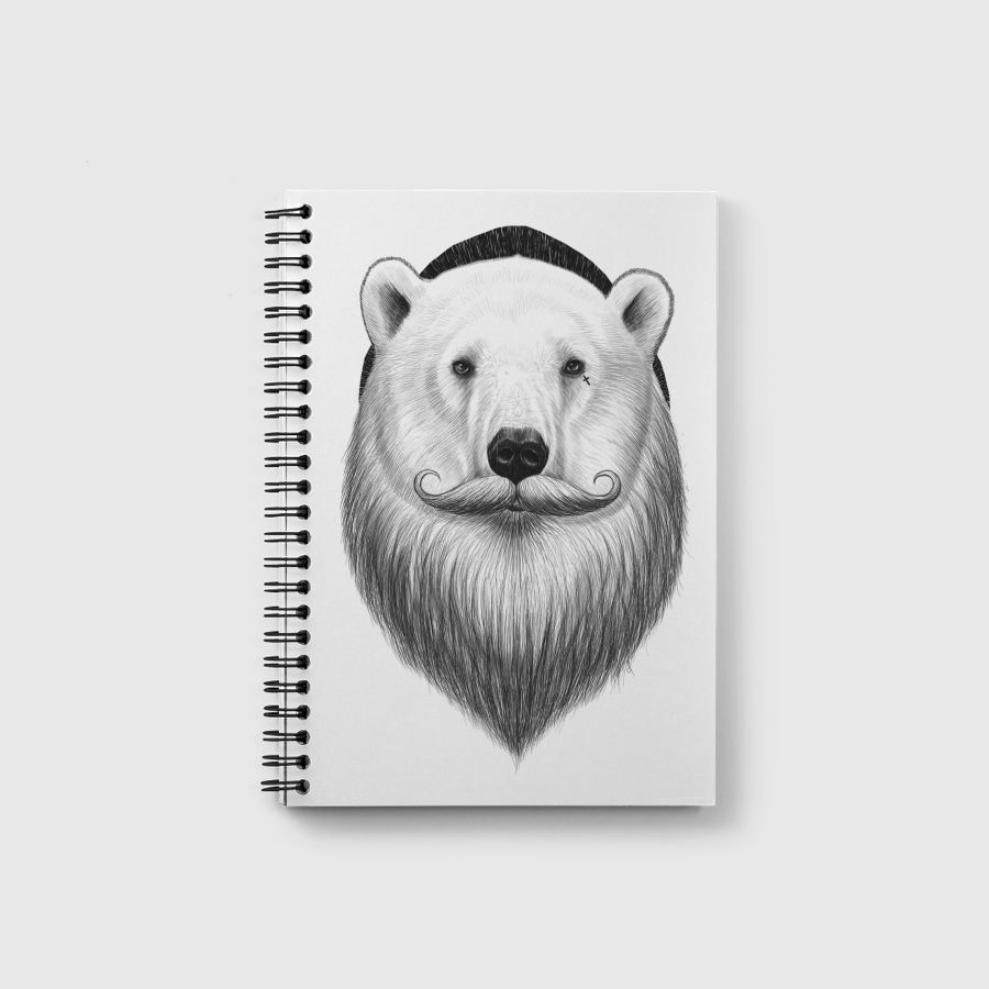 Bearded polar bear