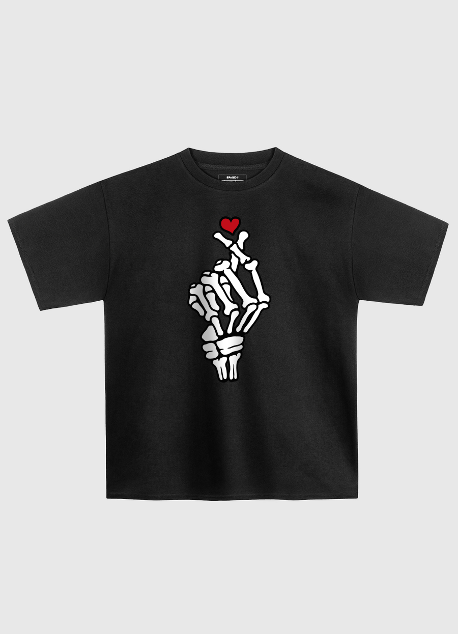 Skeleton Heart Hand