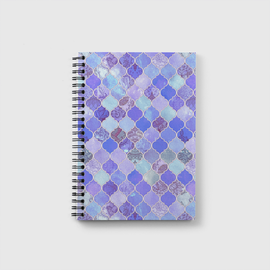 Purple Moroccan Tiles