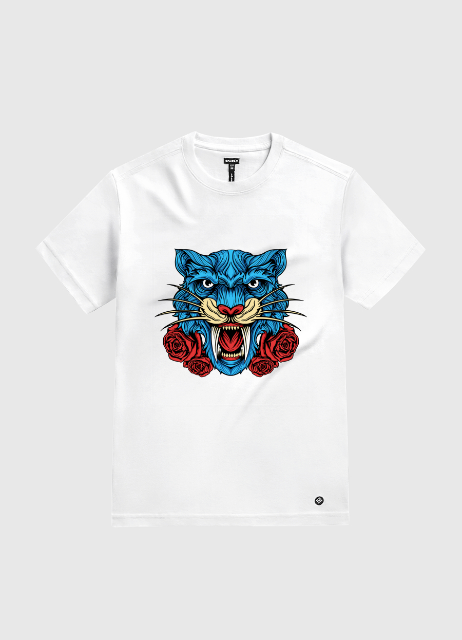 Wild Floral Tiger