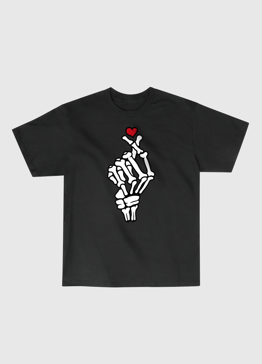 Skeleton Heart Hand