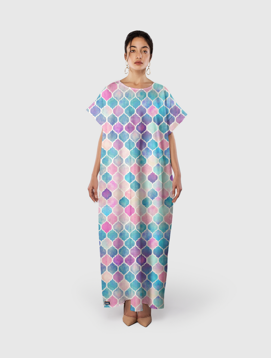 Pastel Watercolor Moroccan