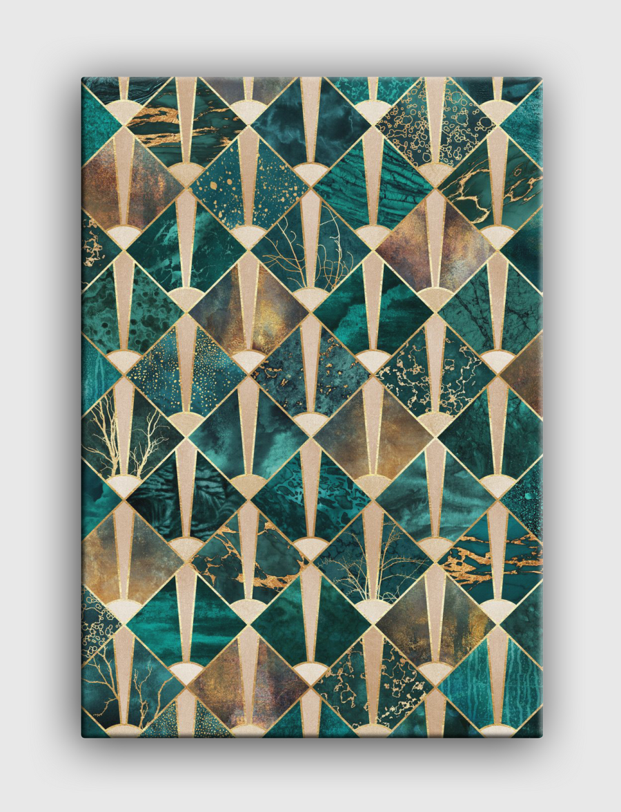 Art Deco Tiles - Ocean