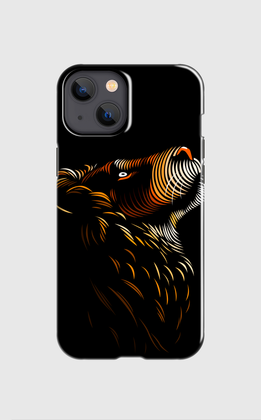 Lion lines up
